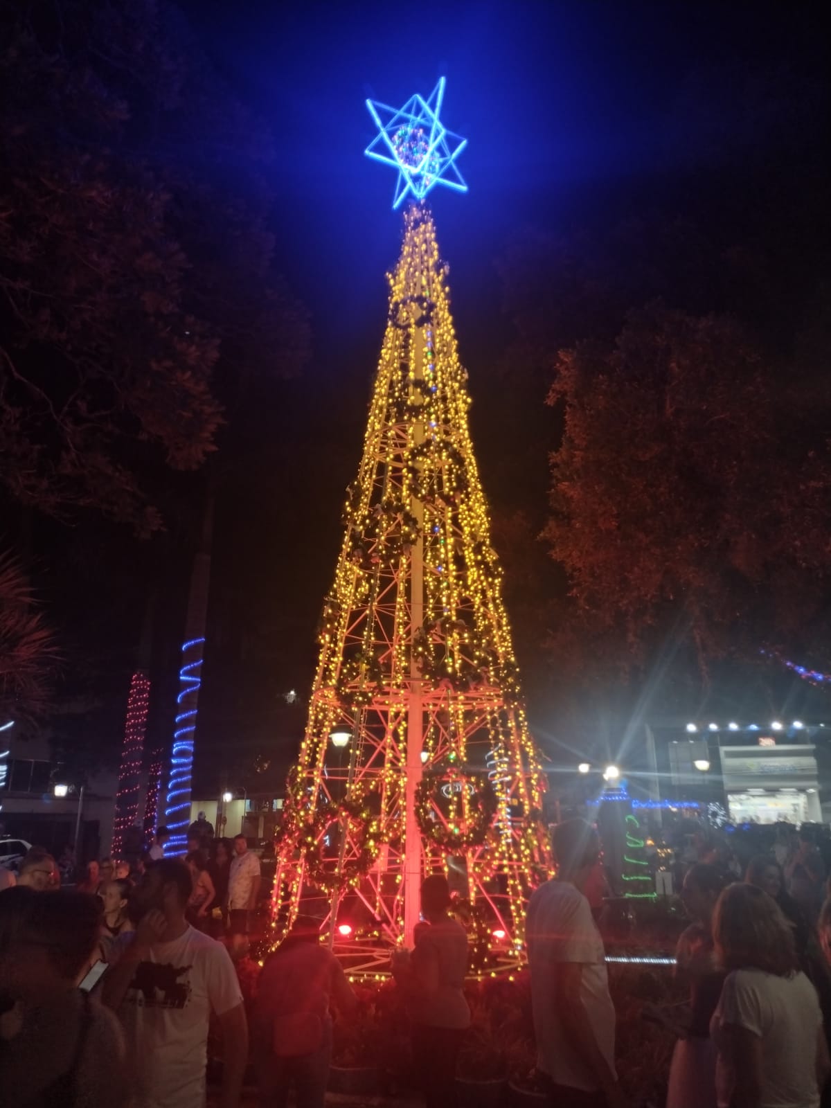 Praça Rui Barbosa ganha “árvore de Natal de shopping”, com 10 metros – Fato  Novo