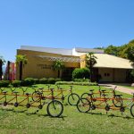 A bicicletas Tandem foram restauradas e serão utilizadas em eventos como o do próximo domingo no Parque de Bom Princípio - Crédito: Prefeitura