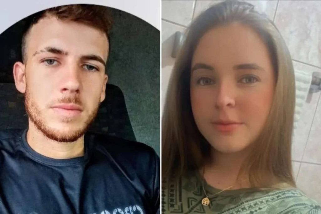 Raissa Müller e Éric Richard Turato foram mortos em abril do ano passado - Crédito: Arquivo