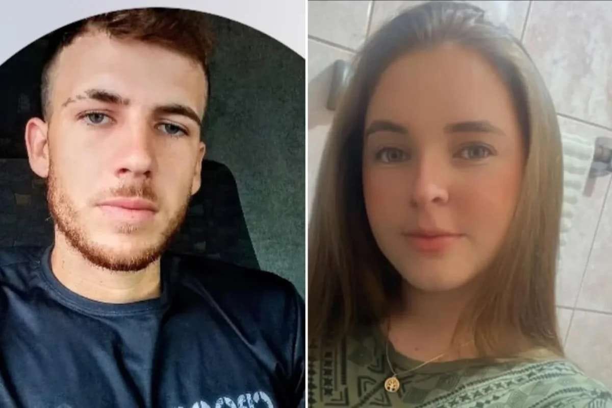 Raissa Müller e Éric Richard Turato foram mortos em abril do ano passado - Crédito: Arquivo