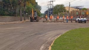 Obras iniciaram nesta terça-feira e podem durar mais dois dias