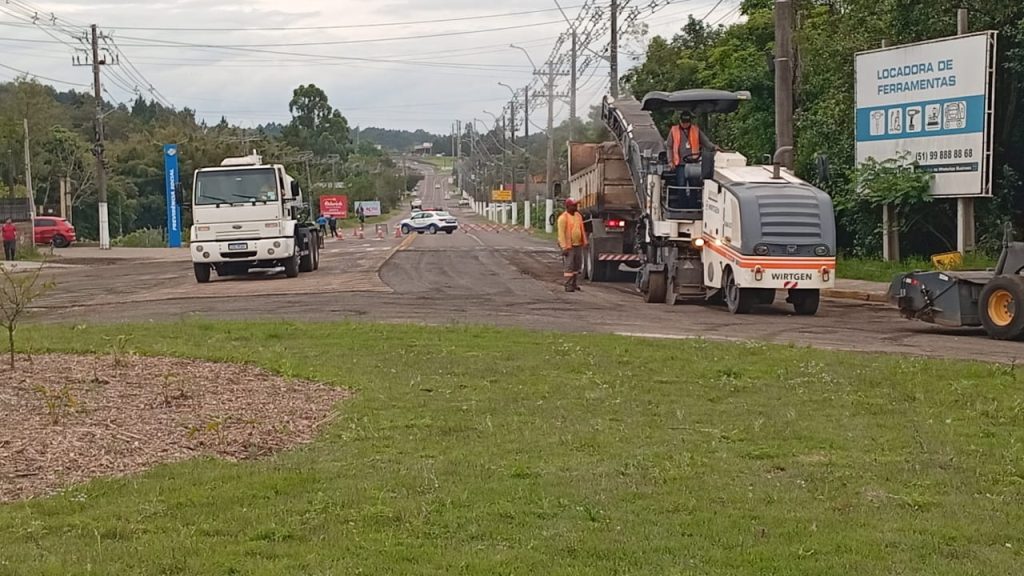 Obras iniciaram nesta terça-feira e podem durar mais dois dias